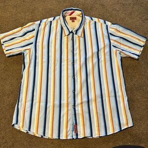 Hilfiger Red Label Denim Striped Shirt